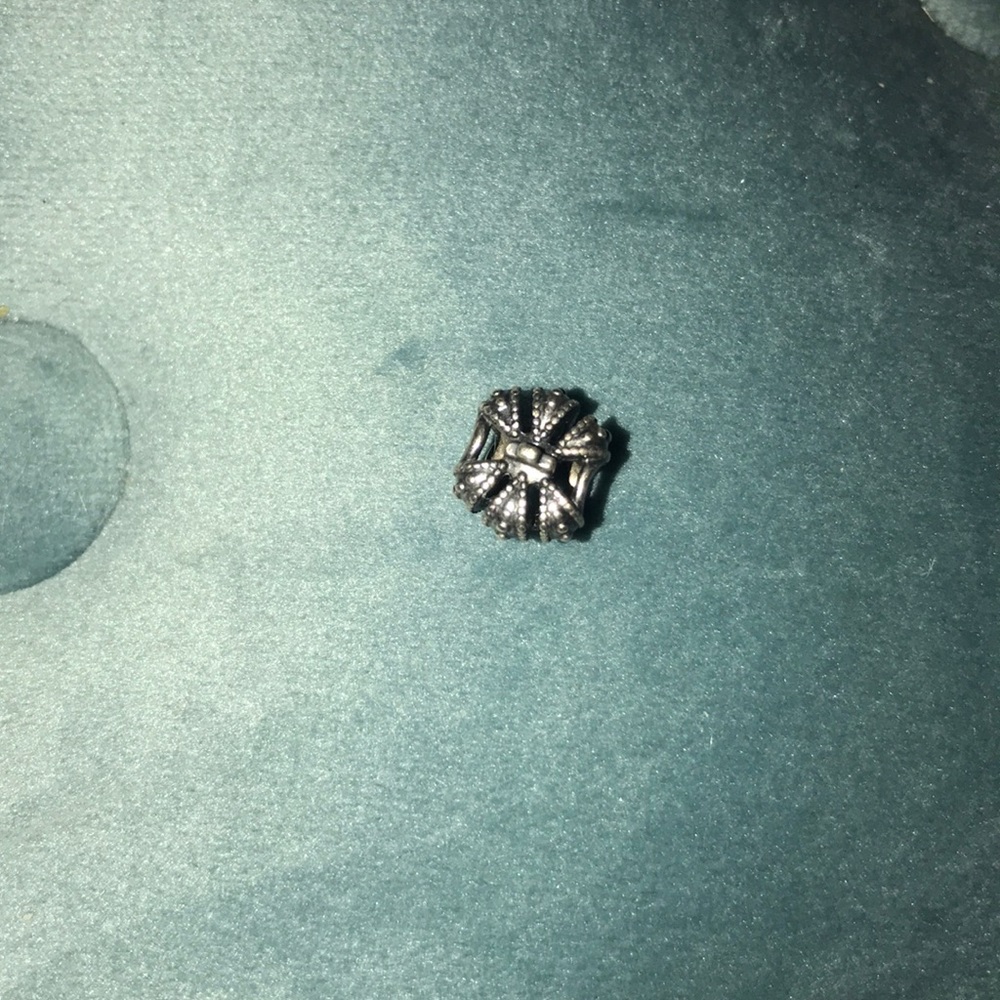 Sterling Silver Pandora Bracelet Crown Charm